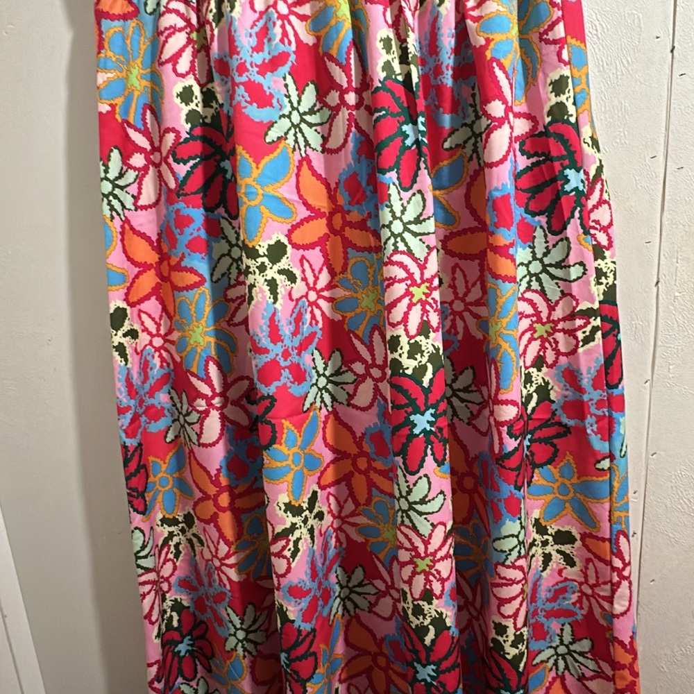 SHEIN Colorful Floral Maxi Skirt